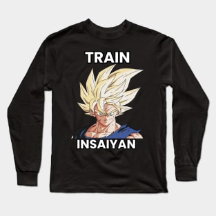 Train insaiyan! Long Sleeve T-Shirt